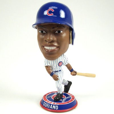 Buy CHICAGO CUBS ALFONSO SORIANO OFFICIAL MLB BOBBLEHEAD BOBBLE by Forever Collectibles