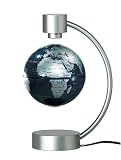 Globe - 4 Inch Levitating Silver Globe - 6889-1091