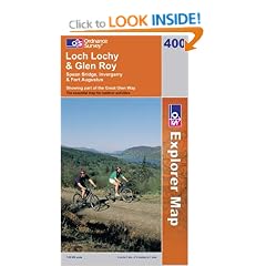Loch Lochy and Glen Roy: Spean Bridge, Invergarry and Fort Augustus (Explorer Maps) (OS Explorer Map)