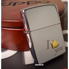 Zippo Feuerzeug I Love You Cr. pol.