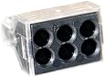 Wago Wire Connector 600 V Clear 6 Conductor 50 / Box