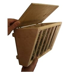 Kerbl Heuraufe mit Sitzbrett 25 x 17 x 20 cm