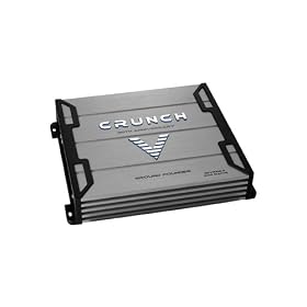 Crunch Ground Pounder GPV1000.2 1000 Maxx Watt Power A/B Class Two Channel Amplifier