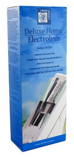 Clean + Easy Deluxe Electrolysis Home (For Coarse Hair) (3-Pack) with Free Nail File