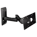 Hama - LCD TV Tilt And Swivel Double Arm Wall Bracket - 10" to 32" up to 20kg Black