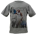 Jason Terry Dallas Mavericks Youth Titanium Caged Player Soft Hand Pigment-Dyed Premium T-Shirt