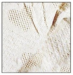 Natural Honeycomb Heart Afghan Throw Blanket 50" x 70"