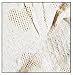 Natural Honeycomb Heart Afghan Throw Blanket 50" x 70"