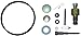 Oregon 49-229 Carburetor Rebuild Kit Tecumseh Part Numbers 631584 and 631839
