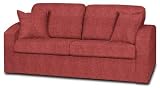 Quasar Red Bay Sofa