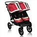 City Elite Double Stroller in Red Sport Color: Green Sport