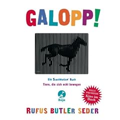 Galopp!: Tiere, die sich echt bewegen. Ein Scanimation Buch