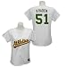 Dallas Braden Oakland Athletics Women's Replica Jersey by Majestic