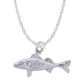 Stamper Sterling Silver Walleye Necklace