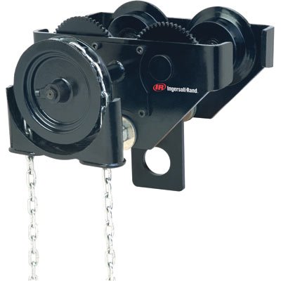 Ingersoll Rand Geared Trolley - 5-Ton Capacity, Fits 4 11/16in.W to 8in.W Beams, Model# GT050810A