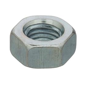 Crown Bolt 84740 3/8 Inch-24 Yellow Zinc-Plated Fine Grade 8 Hex Nuts, 25-Count