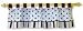 Trend Lab Blue/Brown Max Window Valance
