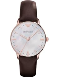 Emporio Armani Classic Leather Ladies Watch AR1601