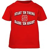 North Carolina State Wolfpack Red Toddler Start 'Em Young T-shirt