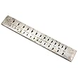 30 Half Round Hole Drawplate Jewelers Wire Draw Plate