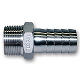 フローバル ホースニップル ステンレス製ホースニップル VCH-S13-0821 1"x21
