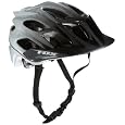 Fox Men's Flux Helmet, Black/White, Large/X-Large