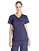 Med Couture Women's Heidi Top, Navy with Apple, Small
