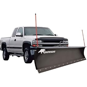 SnowBear Personal Snowplow - 84in., For Trucks & SUVs, Model# BB100