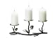 Biedermann & Sons Winter Lodge Metal Branch-Style Pillar-Candle Centerpiece