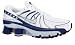 TeamExpress - Nike Shox Turbo+VII Wht/Sil/Nav Men's Running Shoe