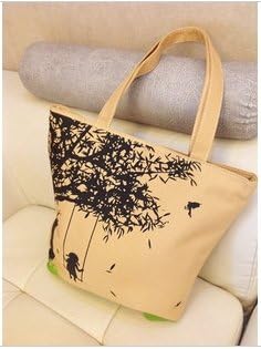Swing Kids Canvas Bag Gold Color