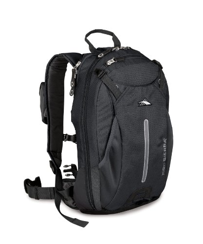 High Sierra Symmetry Frame Backpack, Black/Black