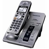 Panasonic KX TG6051M - Cordless phone w/ call waiting caller ID & answering system - 5.8 GHz - metallic gray