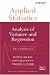 Books : Applied Statistics: Analysis of Variance and Regression (Wiley Series in Probability and Statistics)