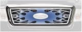 Putco 89442 Flaming Inferno Blue Hand Painted Stainless Steel Grille