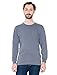 American Apparel Men Fine Jersey Crewneck Long Sleeve T-Shirt