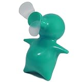 Cute & Adorable Battery-Operated Little Man Mini Fan - Persian Green