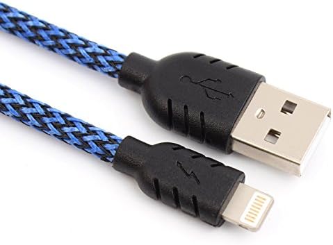 XGL Apple Lightning to USB Cable, Arrela Nylon Braided Sync and Charging Cable 3.3ft