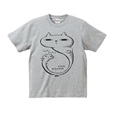 ほうほうそれで Tシャツ 半袖(男女兼用) (XL, 006ミックスグレー)