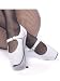 Sexy Fetish White High Heel Ballet Shoes - 14