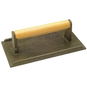Cast Iron Steak Weight and Bacon Press by Libertyware