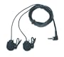 Deluxe Cardioid Sereo Lapel Mics w/ Clips