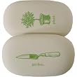 Plant and Garden Tool Set of 2 Cavallini Pebble shaped novelty pencil erasers