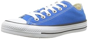Converse Unisex Chuck Taylor? All Star? Seasonal Ox Electric Blue Lemonade Men's 6, Women's 8 Medium