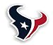 NFL Houston Texans 12-Inch Vinyl Logo Magnet