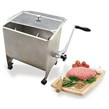 Sportsman 4 Gallon Stainless Steel Meat Sausage Mixer by Sportsman Series