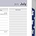 DayMinder Monthly Planner, Academic Year, 12 Months, July 2015-June 2016, 8.5 x 11 Inch Page Size (AYC470-45)