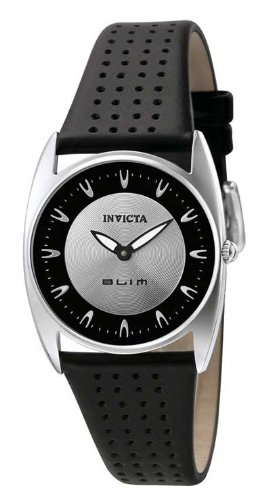 Invicta Women's 5357 Slim Collection White and Black Stainless Steel Watch