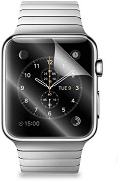 Eyecatching 5pcs for Apple iWatch 38mm 0.2mm HD Screen Protector Top Low-Gloss Frosted Material is Adopted to Specifically Prevent Dust ,Scratch,Static Electricity,Fingerprint,Glare and Reflection