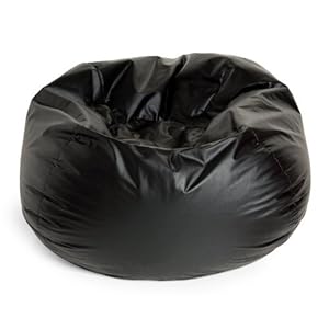 Exclusive Xl Vinyl Bean Bag Chair Color - Brown